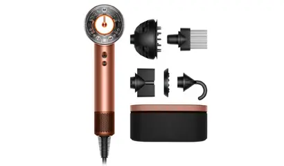 Фен Dyson Supersonic HD16 Nural Curly+Coily - Amber Silk (143709-01)